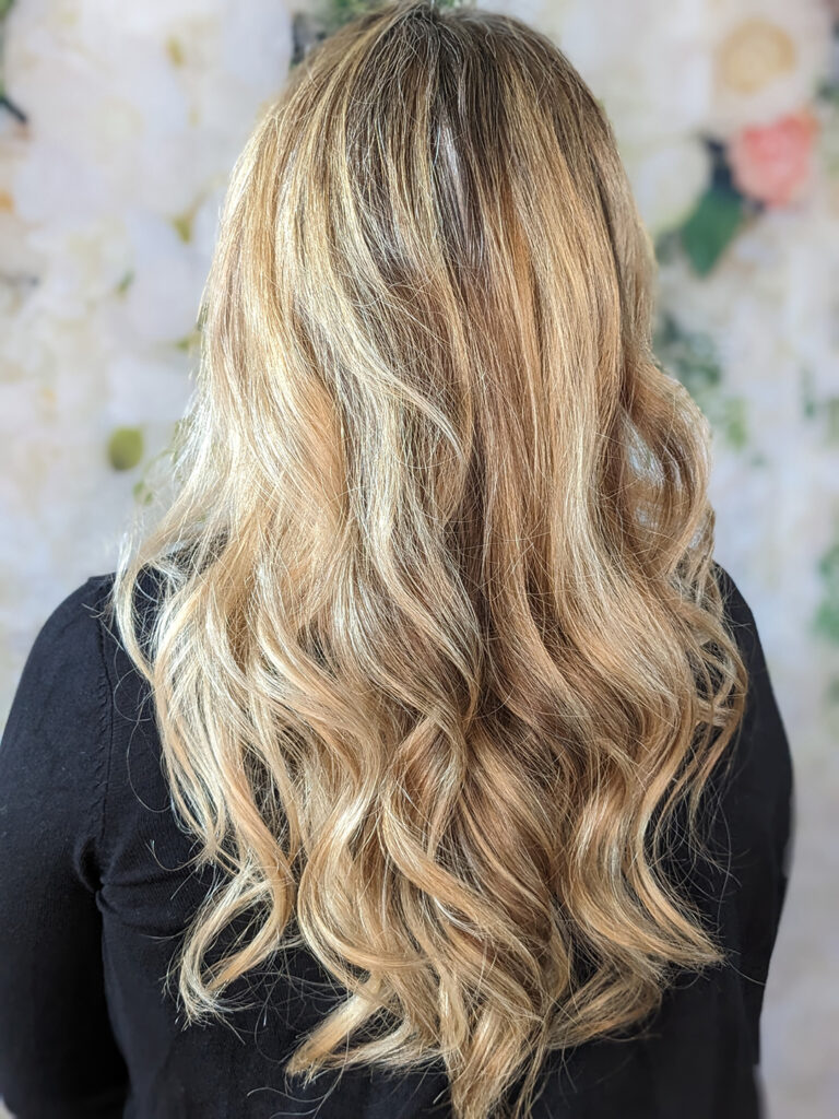 Haarwerk Fuchs in Duebendorf Balayage blond im Haarwerk Fuchs 1